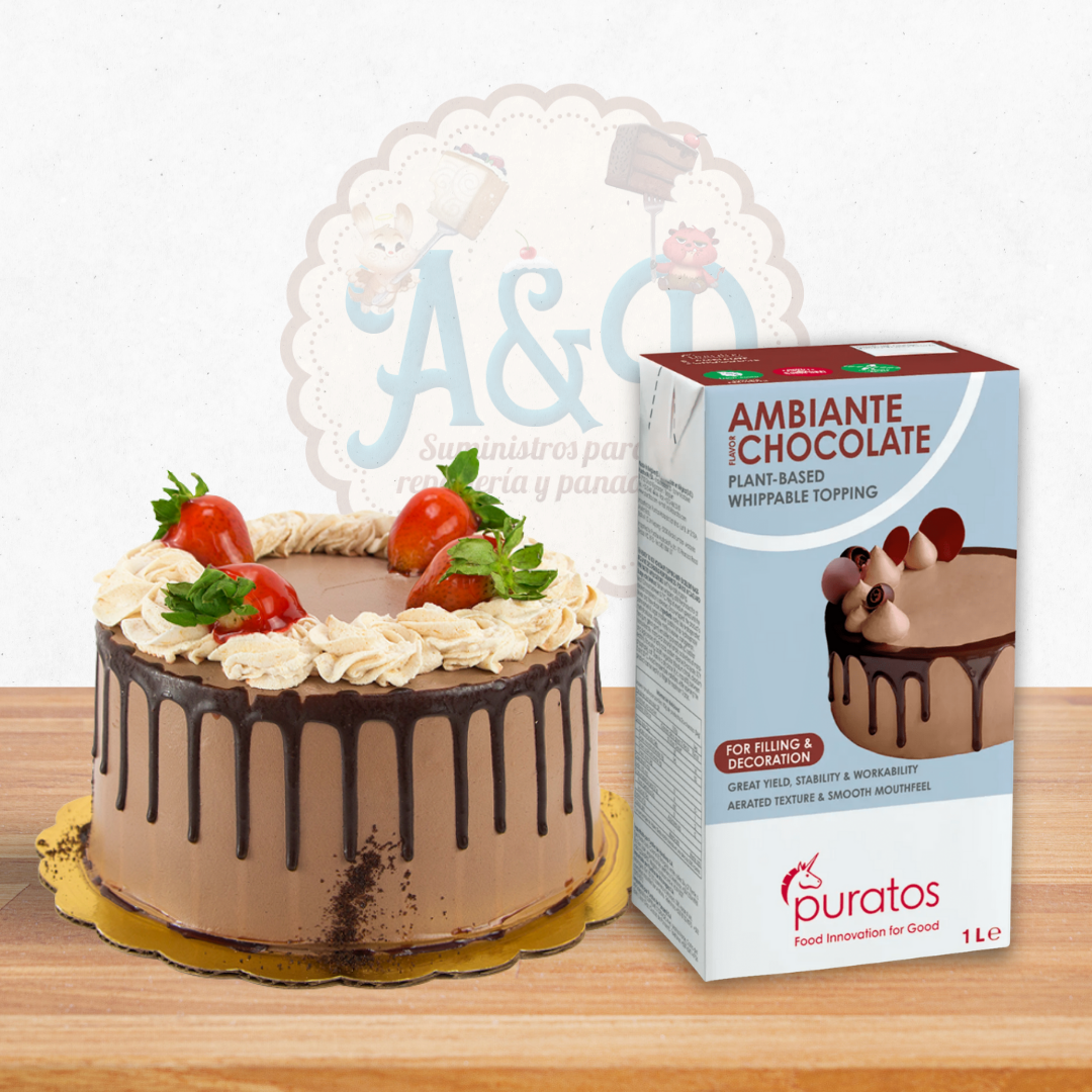Crema vegetal ambiante chocolate