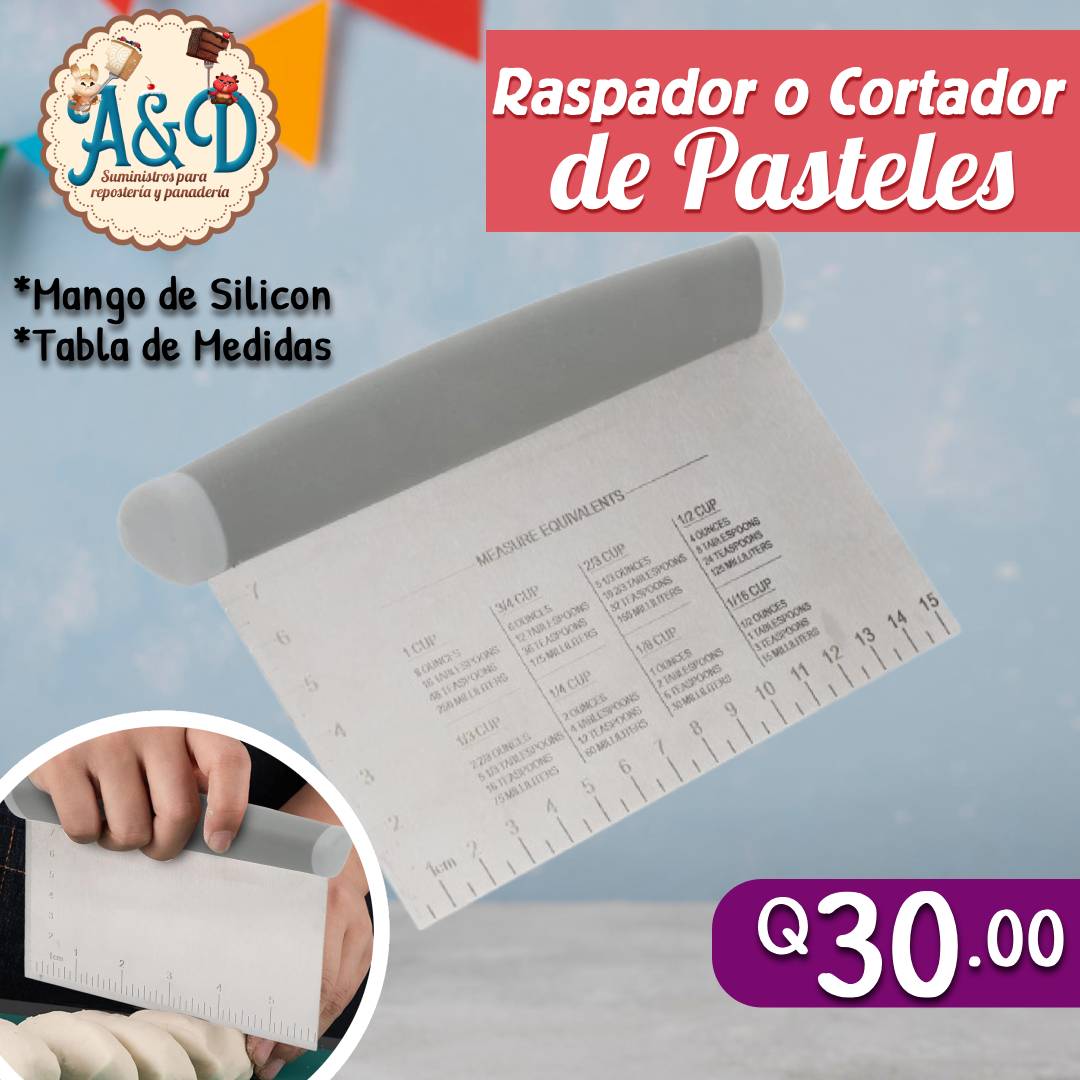 Raspador o cortador de pasteles